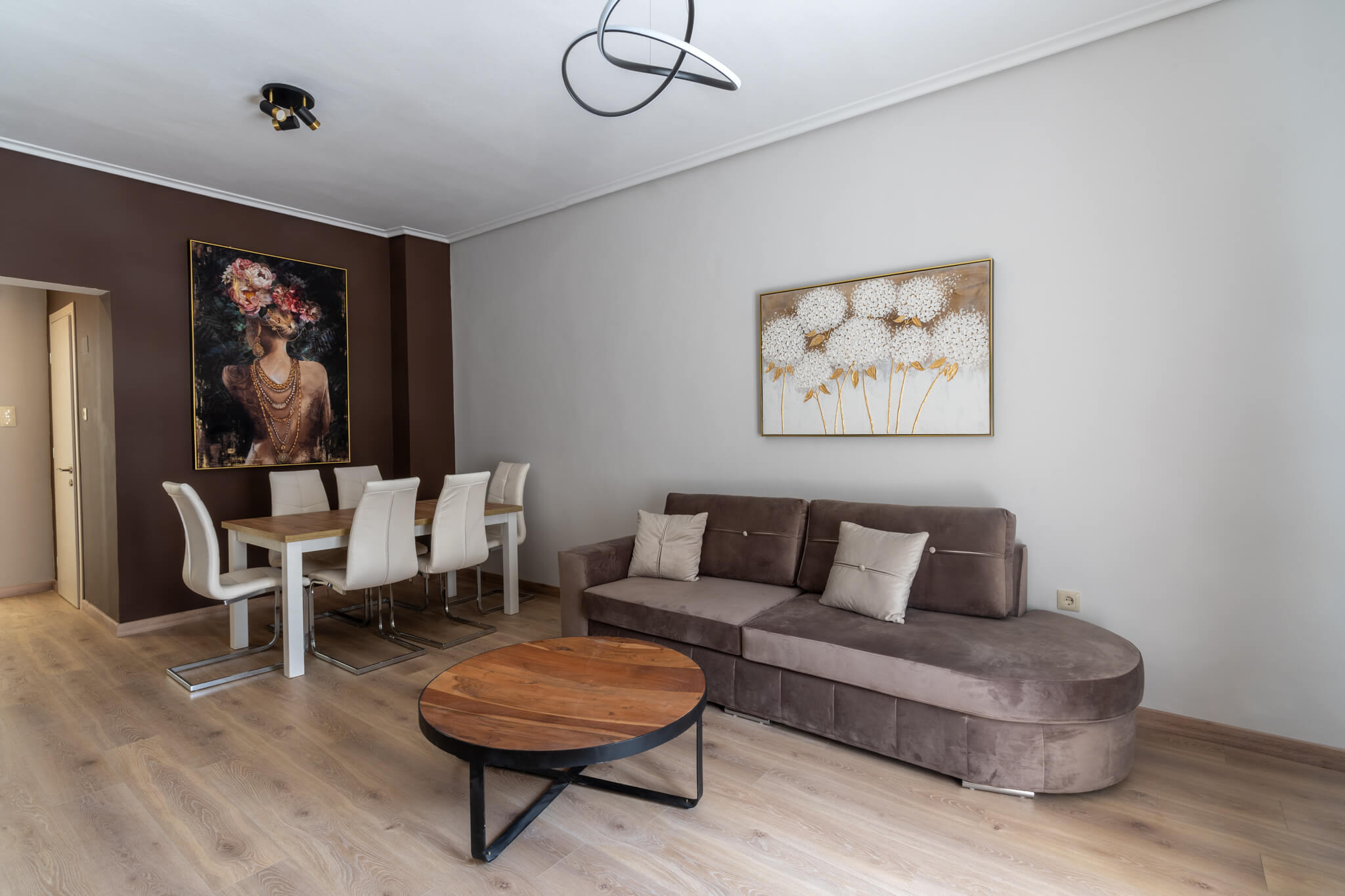 Living Room and Dining Area Overview 2