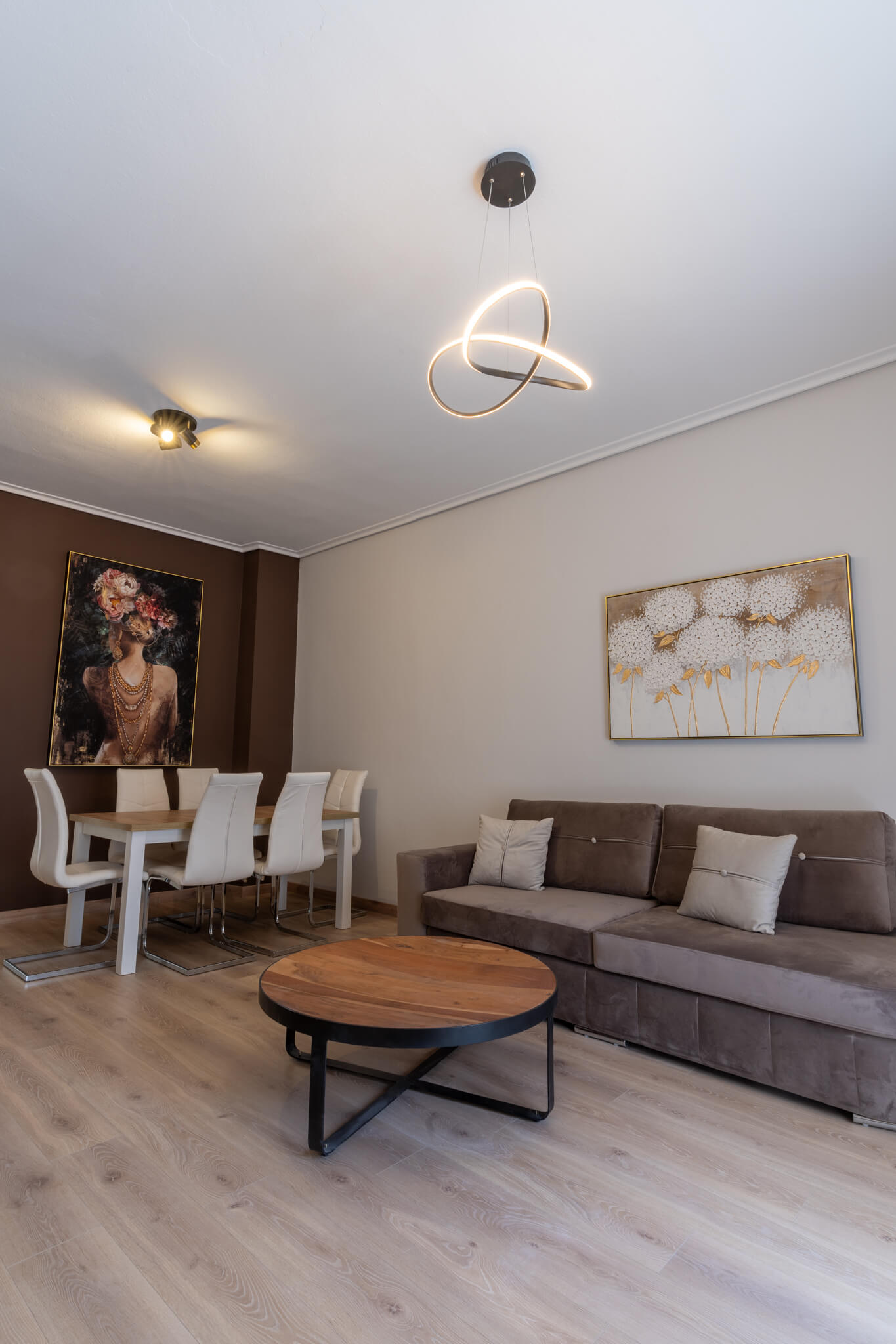 Living Room and Dining Area Overview 3